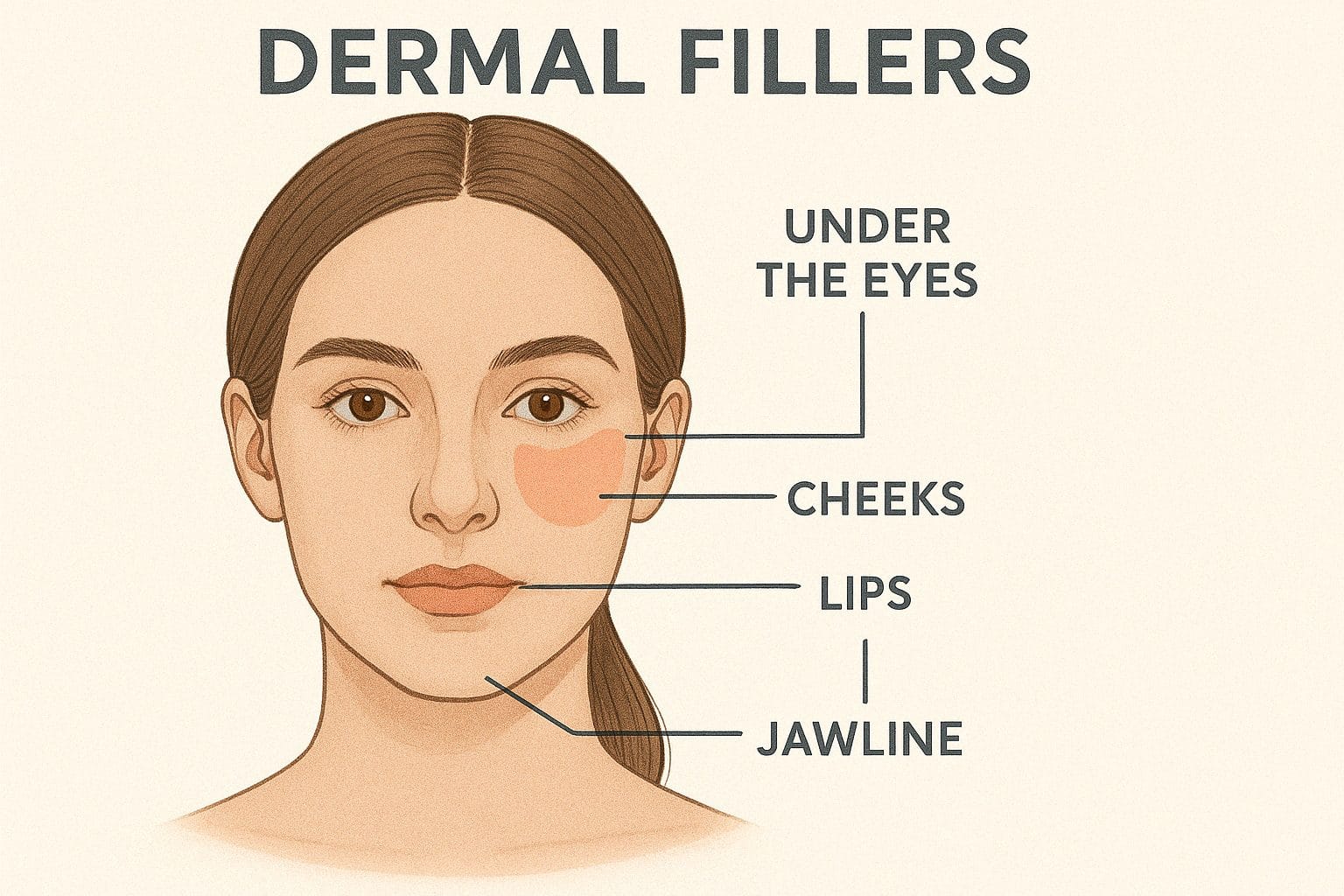 dermal fillers areas